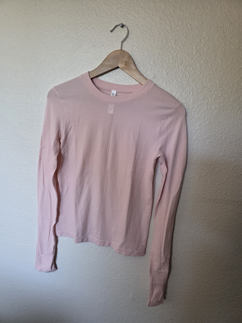 Athleta Ascent Seamless Shirt, pink orchid